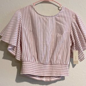 WOMEN CROP TOP/ TRIPPED